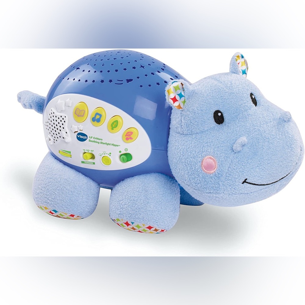 VTech Baby Lil' Critters Soothing Starlight Hippo Baby Toy